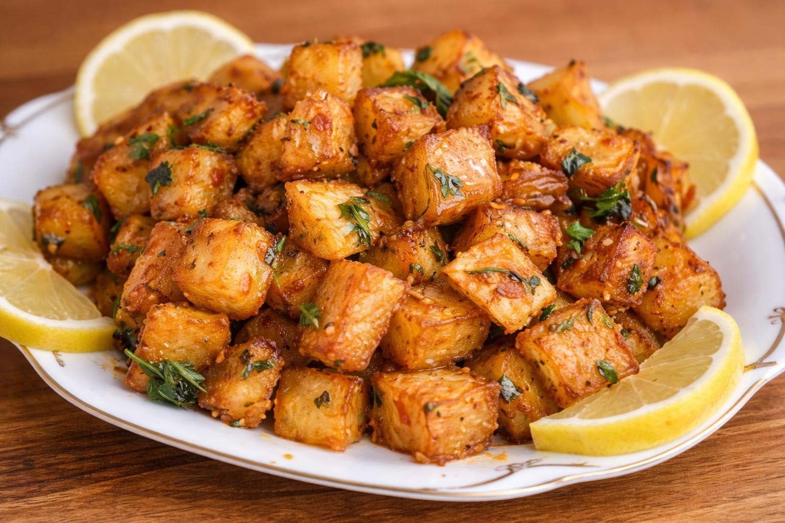 Lebanese Spicy Potatoes