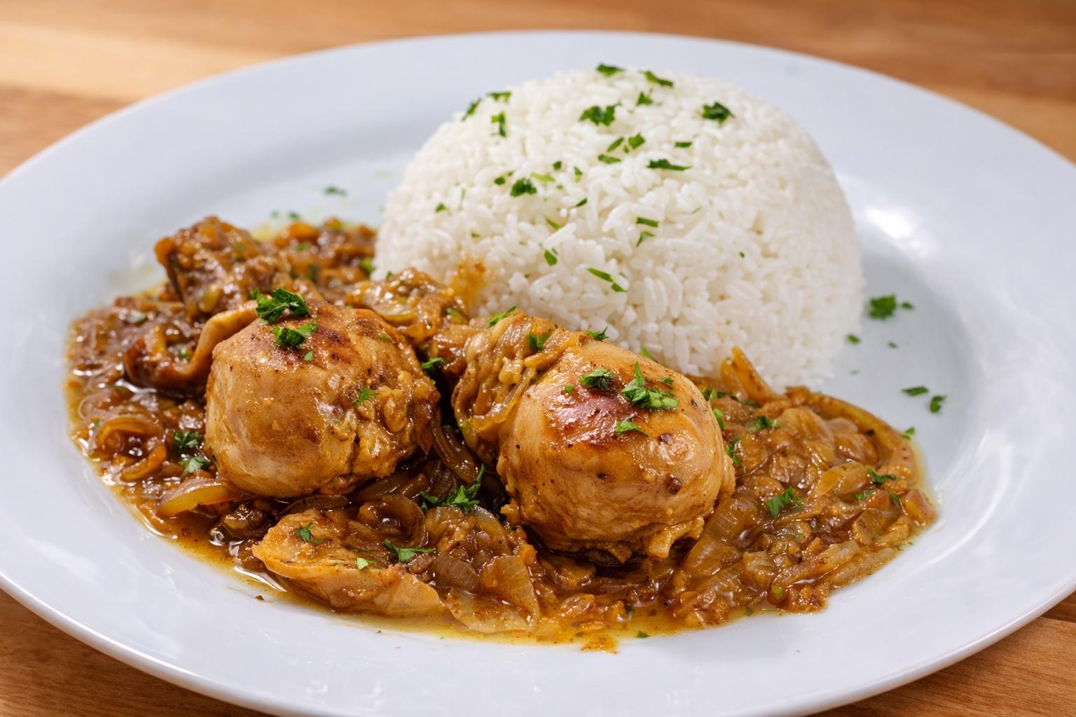 Senegalese Lemon Chicken
